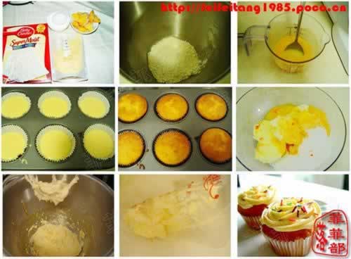 芒果蛋糕杯的做法