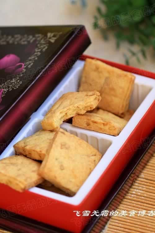 自制橙皮方块饼干的做法
