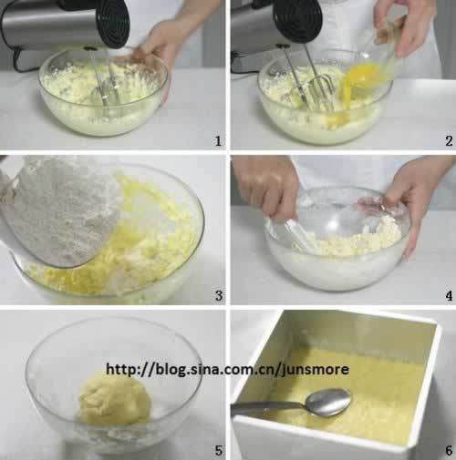 蔓越莓酥蛋糕的做法