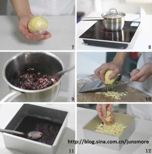 蔓越莓酥蛋糕的做法