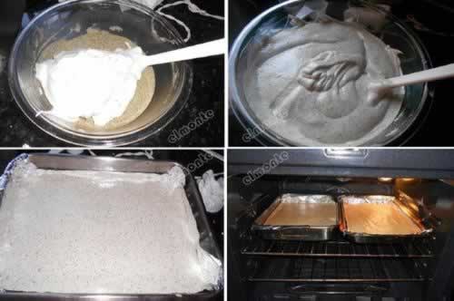 芝麻蛋糕卷的做法