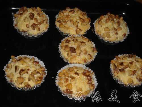 核桃马芬蛋糕的做法