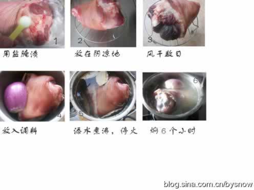 德式烤肘子的做法