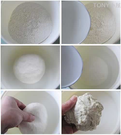 烤面筋和面糊菜粥的做法