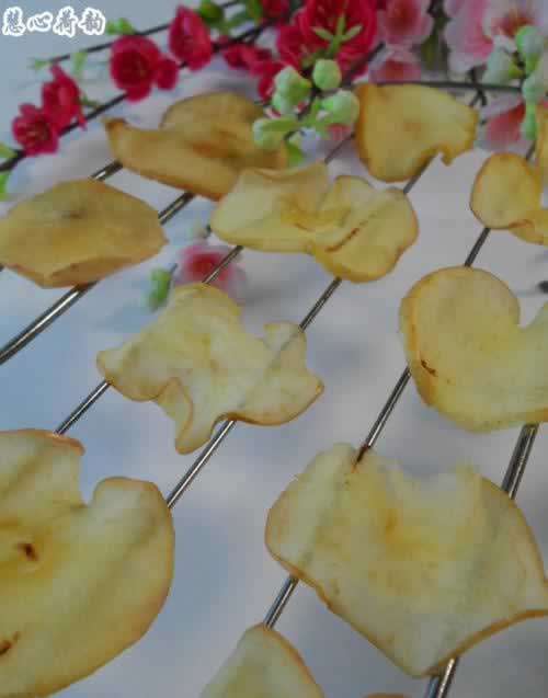 微波自制苹果干的做法