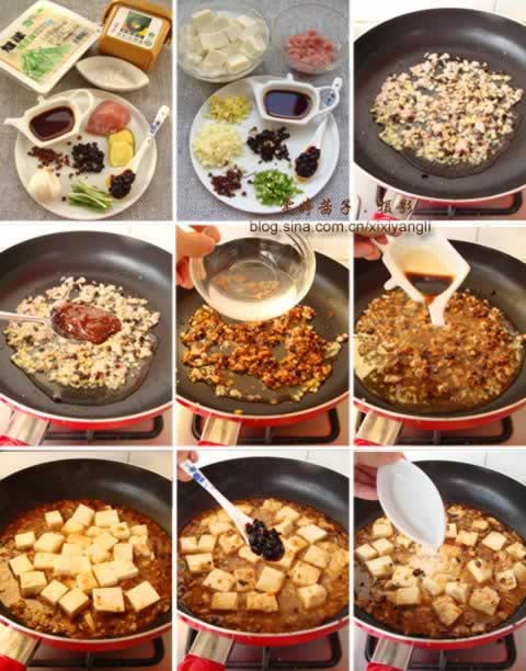 四川麻婆豆腐的做法