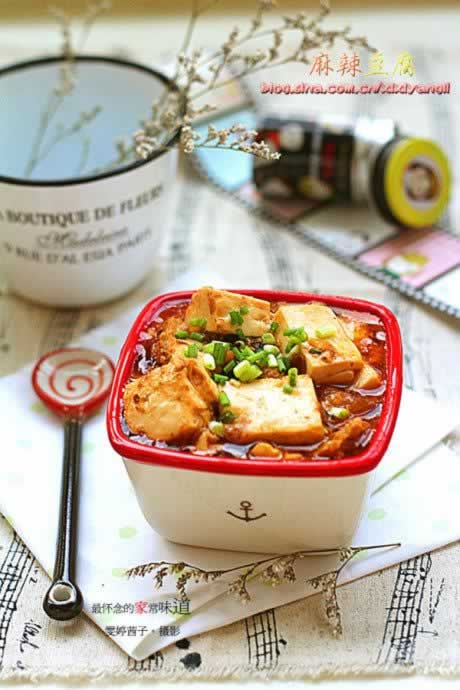 四川麻婆豆腐的做法