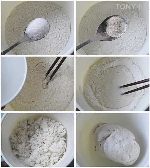 高压锅金丝发面烙饼的做法