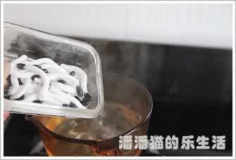 海蘑菇蛋丝汤的做法