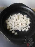 荠菜拌豆腐的做法