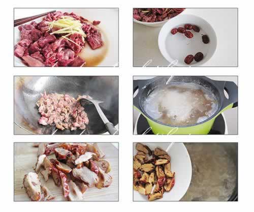 红枣鸽粥的做法