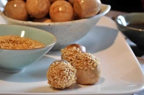 芝麻鹌鹑茶叶蛋的做法