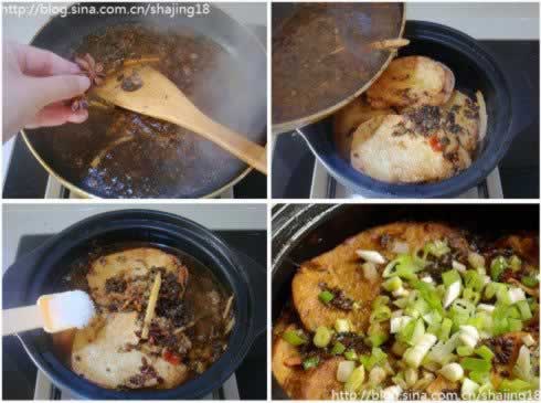 雪菜素鸡煲的做法