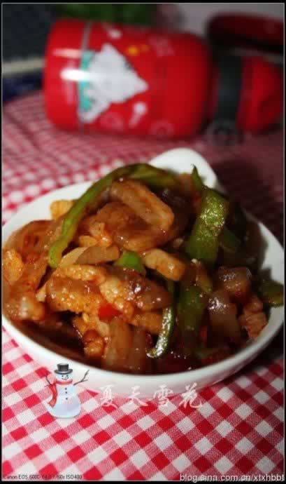 小炒猪皮的做法