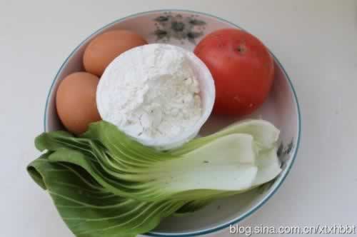 电饼铛西红柿鸡蛋饼的做法