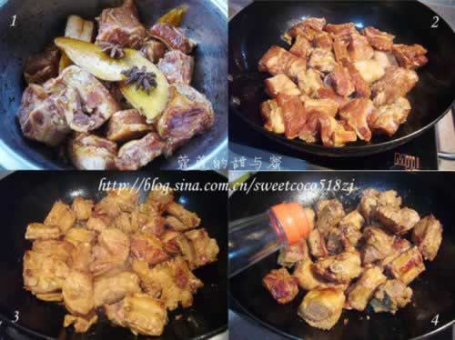 枣香排骨的做法