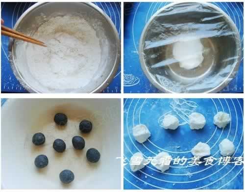 黑芝麻猪油汤圆的做法