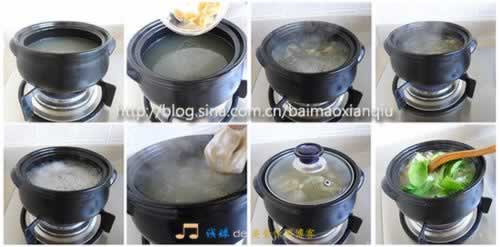 鲜虾云吞汤锅的做法