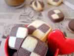 双色格子小饼干的做法,怎么做,如何做,图解详细步骤的做法