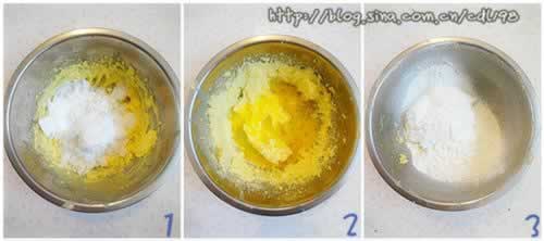 双色格子小饼干的做法