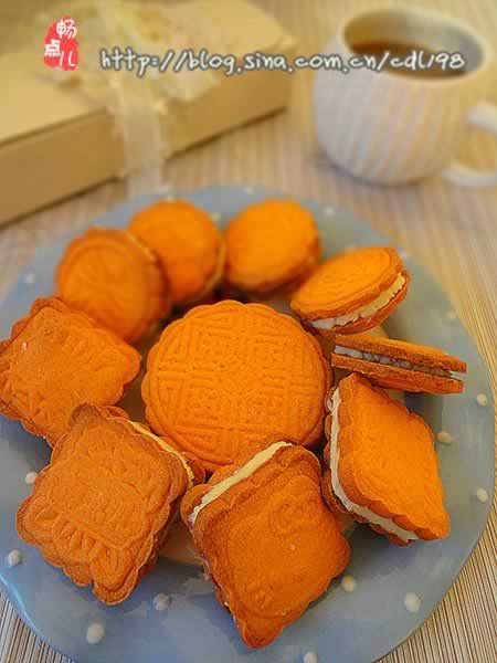 黄金芝士夹心饼干的做法
