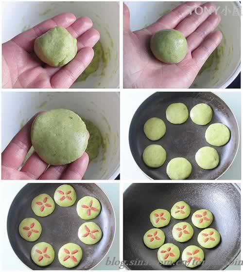 平底锅低脂饼干的做法