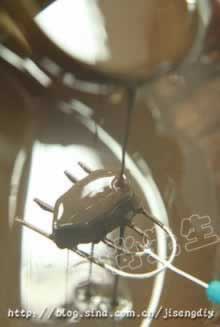 自制草莓巧克力的做法