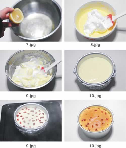 圣女果轻乳酪蛋糕的做法