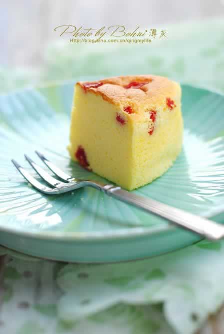 圣女果轻乳酪蛋糕的做法