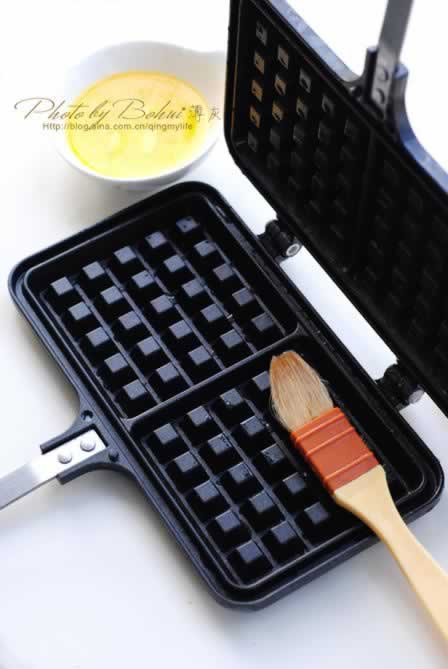 可可华夫饼的做法