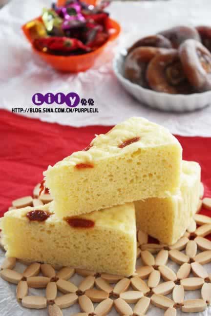 枸杞玉米发糕的做法