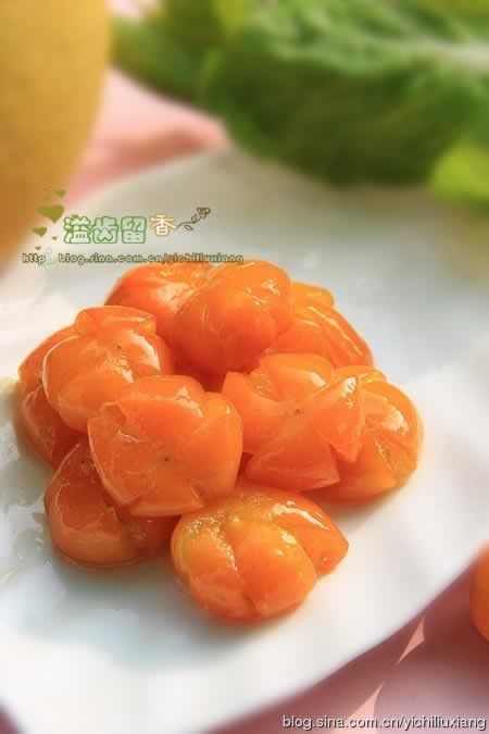 黄金福橘的做法