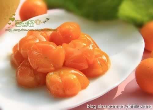 黄金福橘的做法