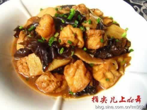 三鲜豆腐泡的做法