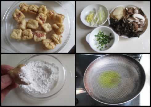 三鲜豆腐泡的做法