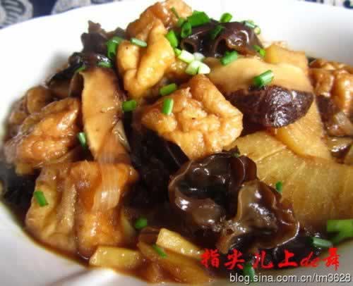 三鲜豆腐泡的做法