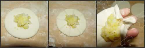 黄米石榴包的做法