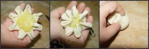 黄米石榴包的做法