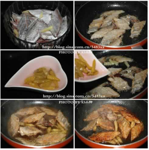 泡椒带鱼的做法