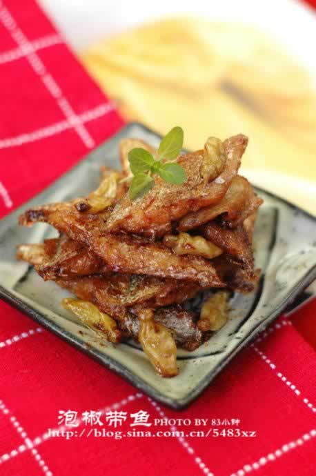 泡椒带鱼的做法