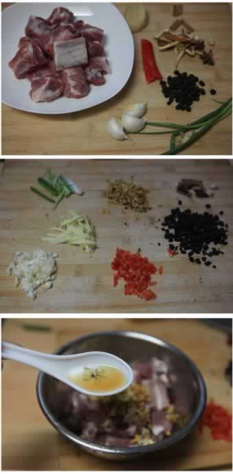 豉汁蒸排骨的做法