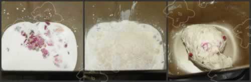 玫瑰花面包的做法