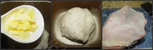 玫瑰花面包的做法