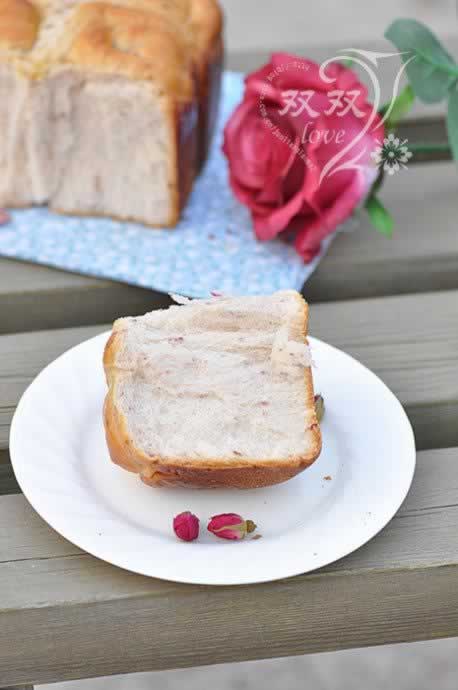 玫瑰花面包的做法
