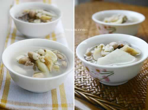 清补凉煲猪瘦肉的做法