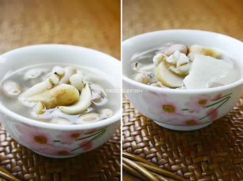 清补凉煲猪瘦肉的做法