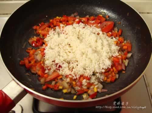 西班牙海鲜烩饭的做法