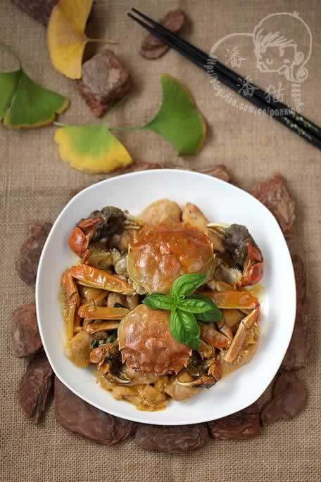 秋蟹焗虾球的做法