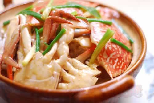 冬瓜花蟹滑鸡煲的做法