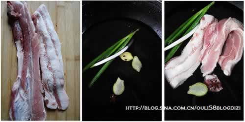 蒜泥五花和虾仁滑蛋的做法